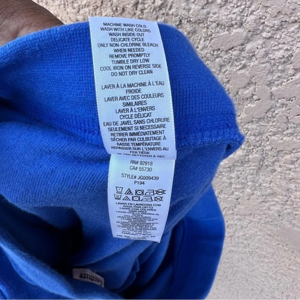 Juicy‎ Couture Jogger Pants Women's Size XS Blue Velour w Back Pockets Cozy Y2K - Picture 9 of 17